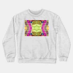 Indian Sari Fabric Crewneck Sweatshirt